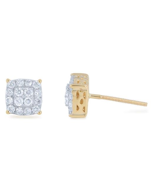 Monary White 14k 0.33 Ct. Tw. Diamond Earrings