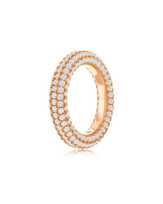 Suzy Levian CZ Jewelry White Suzy Levian Cz Eternity Ring