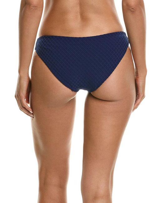 Mara Hoffman Blue Zoa Bikini Bottom