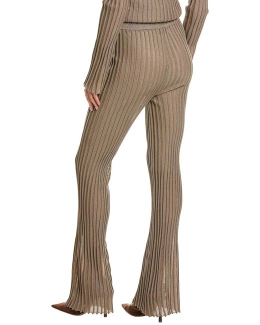 Nicholas Natural Mireya Plaited Rib Pant