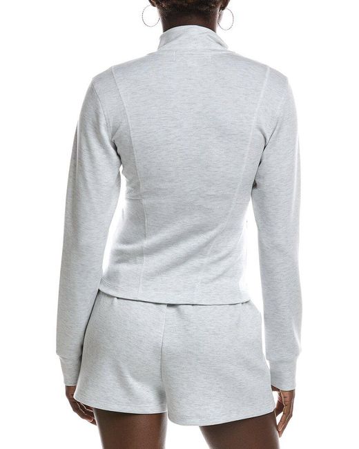 Vintage Havana Gray Cloud Fleece Slim Fit Jacket
