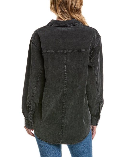 AllSaints Gray Phoebe Shirt