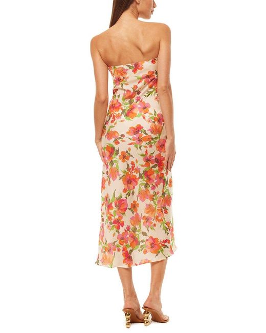 MISA Los Angles White Thara Dress