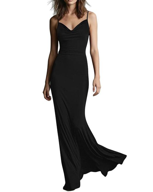 Emma way Black Maxi Dress