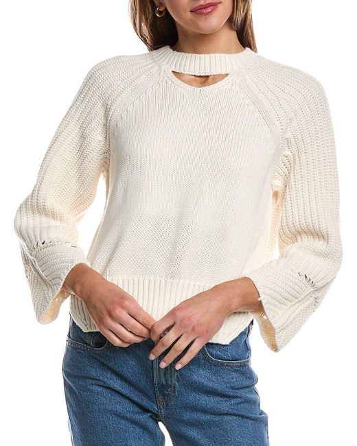 525 America Gray Thick Thin Pullover