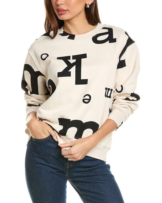 Marimekko Natural Leiot Marimerkki Sweatshirt