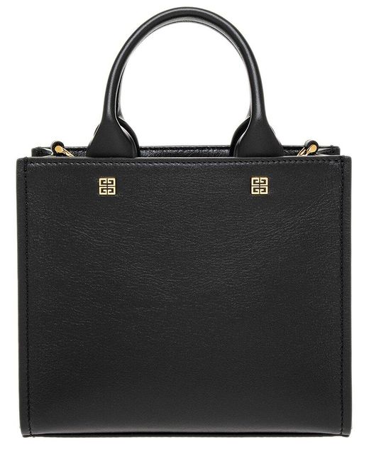 Givenchy Black G-tote Mini Leather Tote