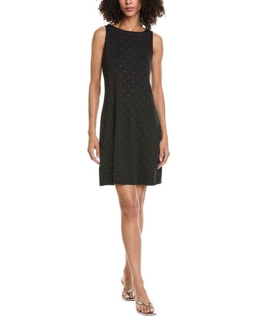 Tommy Bahama Black Darcy Jeweled Sheath Dress