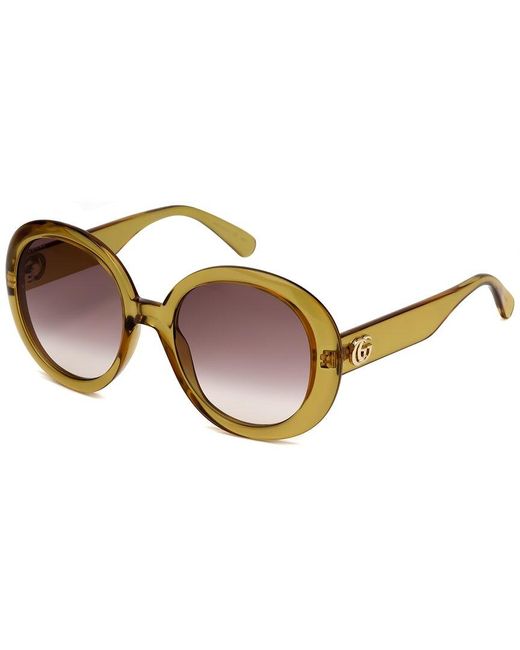Gucci Multicolor GG0712S 003 Women's Sunglasses Yellow