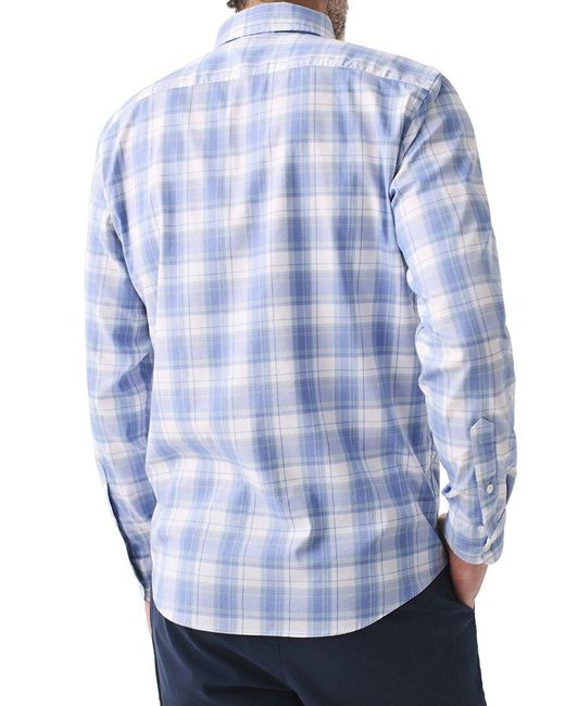 Faherty Brand Blue The Movement Shirt for men