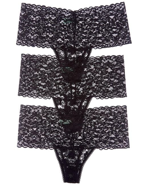 Honeydew Intimates Black Set Of 3 Lady