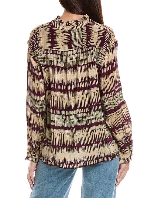 Ba&sh Brown Amore Chemise