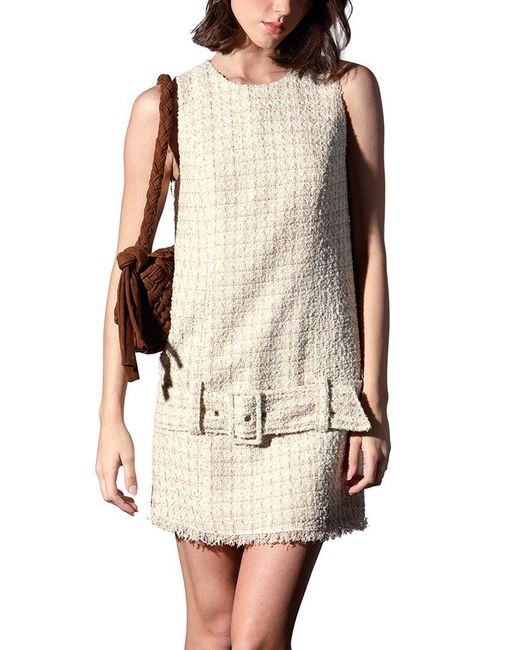 Walter Baker Natural Vanna Dress