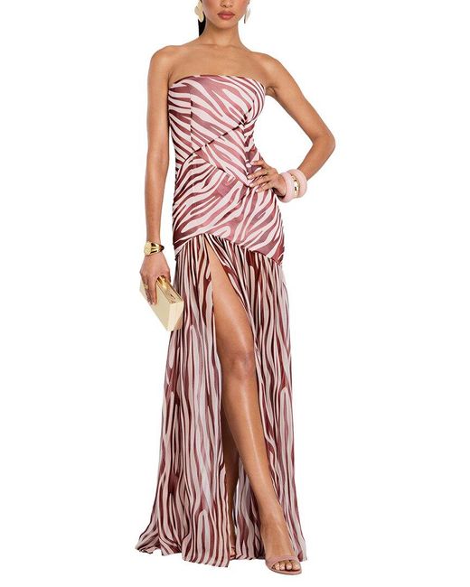Dino Tabucci Red Maxi Dress
