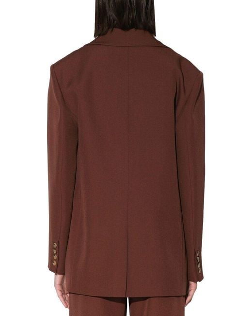Walter Baker Red Jagger Oversized Fit Blazer