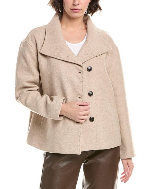 Pascale La Mode Natural Wool-Blend Jacket