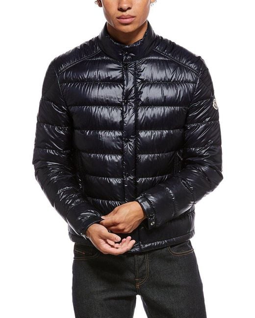 Moncler Gray Down Puffer Jacket for men