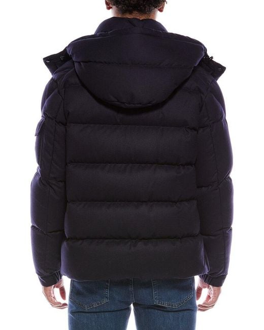 Moncler Men's Black Vezere Wool Jacket