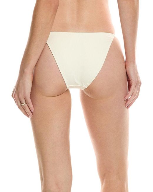 Solid & Striped White X Sofia Richie Grainge The Lolita Bikini Bottom