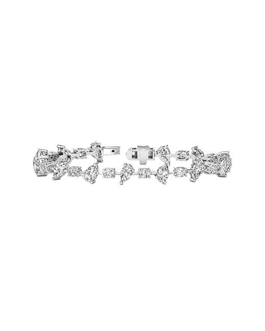 Lab Grown Diamonds White 14K 6.12 Ct. Tw. Lab-Grown Diamond Tennis Bracelet