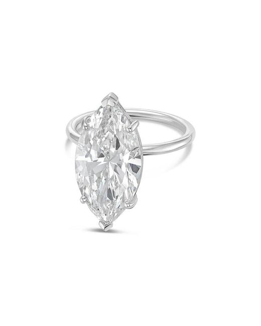 Diana M White Diana M. 14K 3.00 Ct. Tw. Lab-Grown Diamond Solitaire Ring