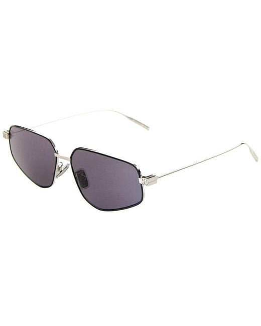 Givenchy White Gv40046U 57Mm Sunglasses