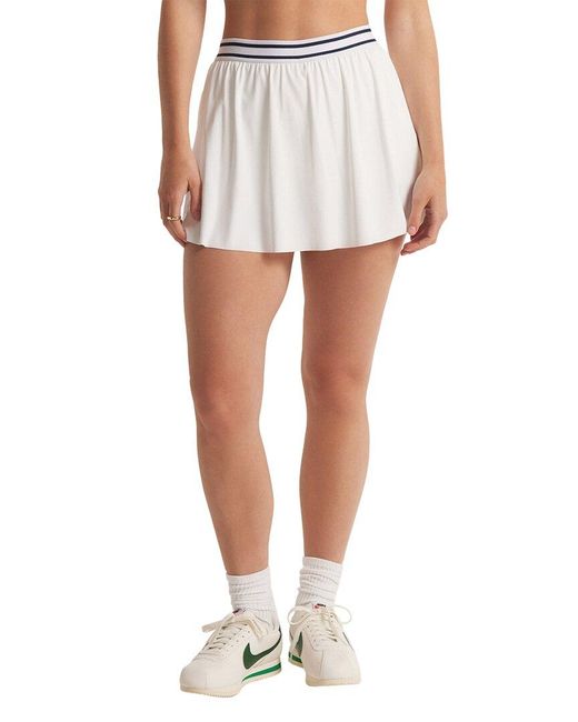 Z Supply White Top That Skirt
