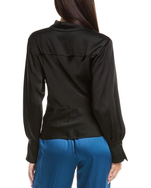 Jonathan Simkhai Black Valya Shirt