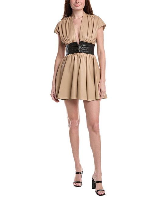 Alexis Natural Berlin Mini Dress