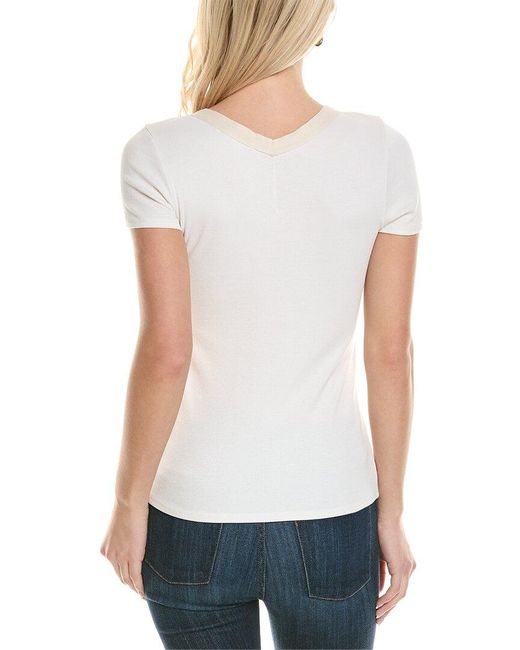 Stateside White Snap Front Top
