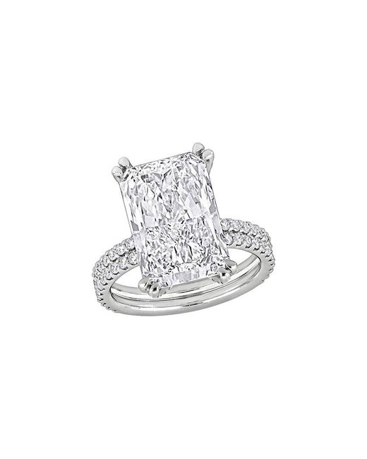 Created Forever White 14K 8.56 Ct. Tw. Lab-Grown Diamond Engagement Ring