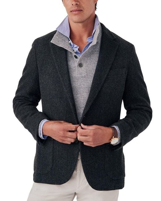 J.McLaughlin Black Mccown Jacket for men