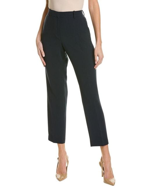 Lafayette 148 New York Black Clinton Ankle Pant