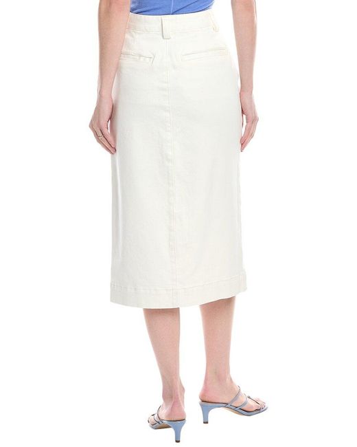Enza Costa White Soft Touch Skirt