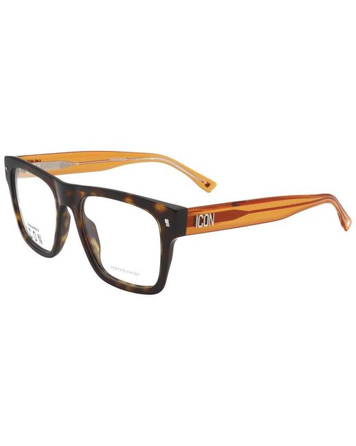 DSquared² Brown 52Mm Optical Frames for men