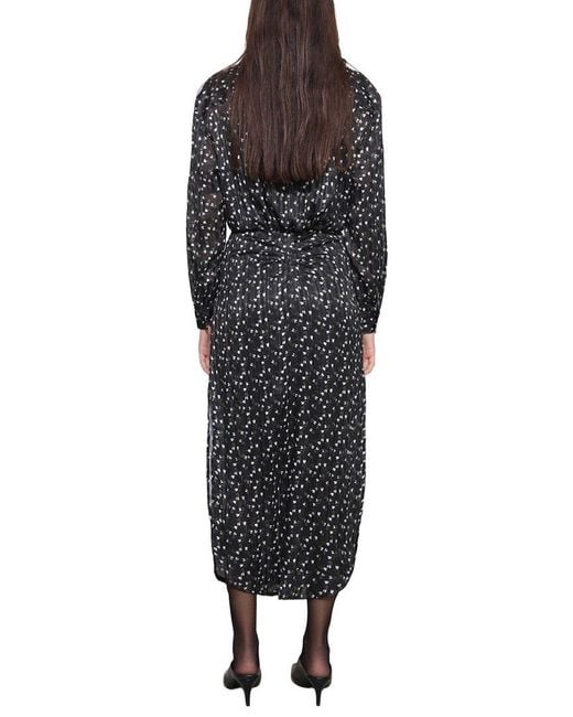 Sabina Musayev Black Jura Midi Dress