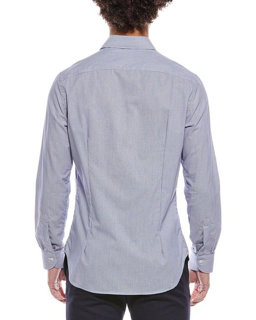 Canali Gray Dress Shirt for men