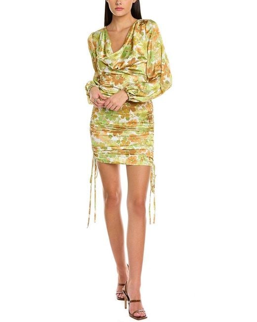 Finders Keepers Yellow Gigi Mini Dress