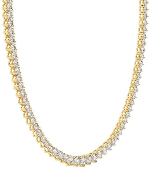 Lab Grown Diamonds Natural 14K 20.00 Ct. Tw. Lab-Grown Diamond Necklace