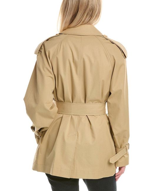 Burberry Natural Gabardine Trench Jacket