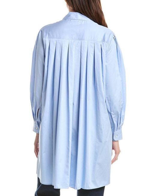 Officine Generale Blue Officine Generale Gina Shirtdress