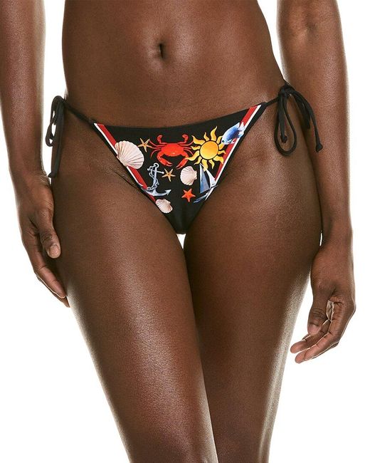 WeWoreWhat Brown Tie Bikini Bottom