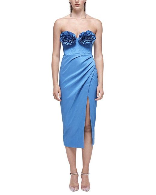 Rachel Gilbert Blue Romy Dress