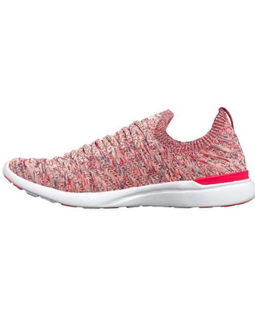 Athletic Propulsion Labs Pink Athletic Propulsion Labs Techloom Wave Sneaker