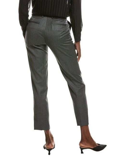 Officine Generale Black Officine Generale Roxane Wool Pant