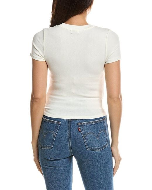 LNA White Dillon T-shirt