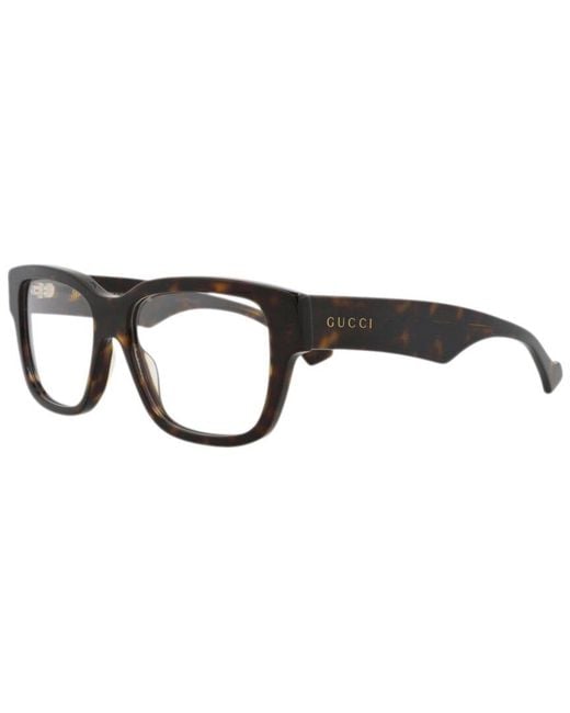 Gucci Brown 55Mm Optical Frames for men