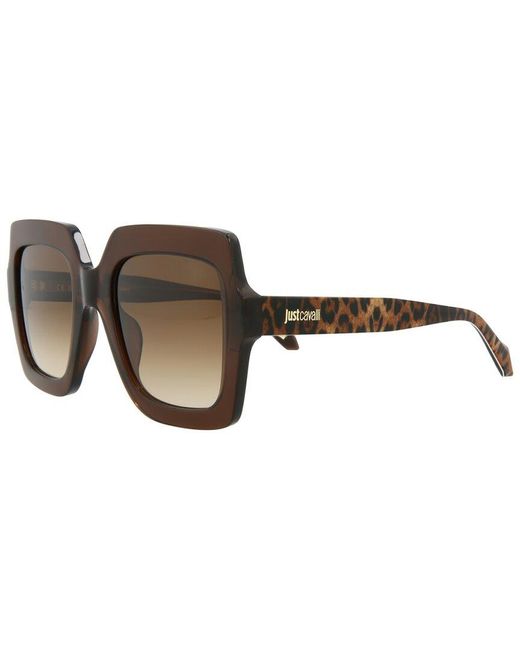 Just Cavalli Brown Sjc023k 53mm Polarized Sunglasses