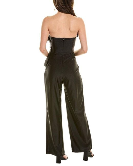 Issue New York Black Wide Leg Jumpsuit