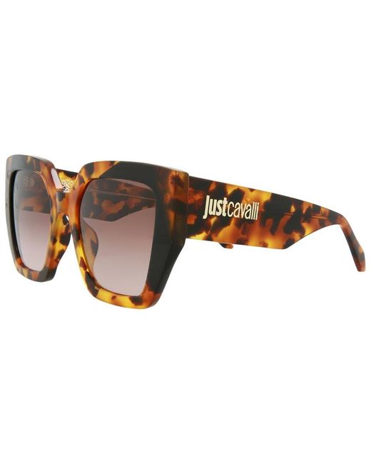 Just Cavalli Brown Sjc021k 53mm Polarized Sunglasses
